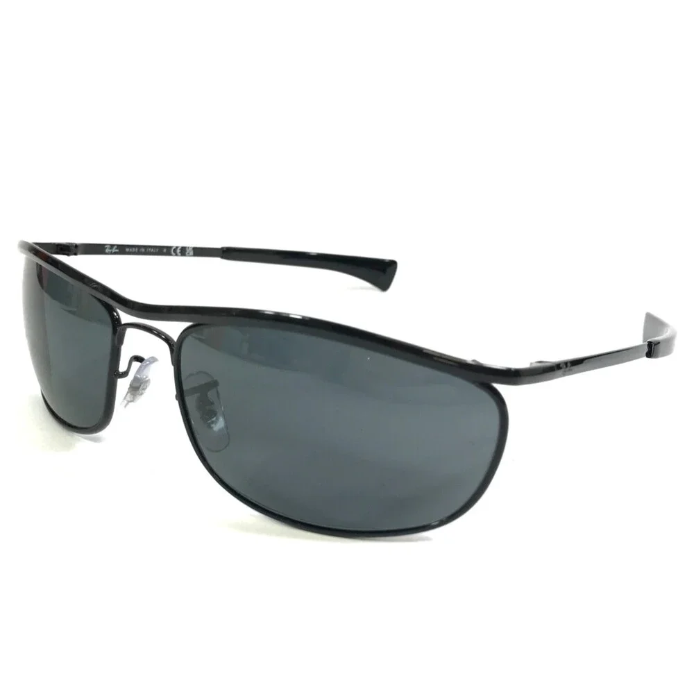 Ray-Ban Sunglasses RB3119-M OLYMPIAN I DELUXE 002/R5 Black Frames w/ Gray Lenses